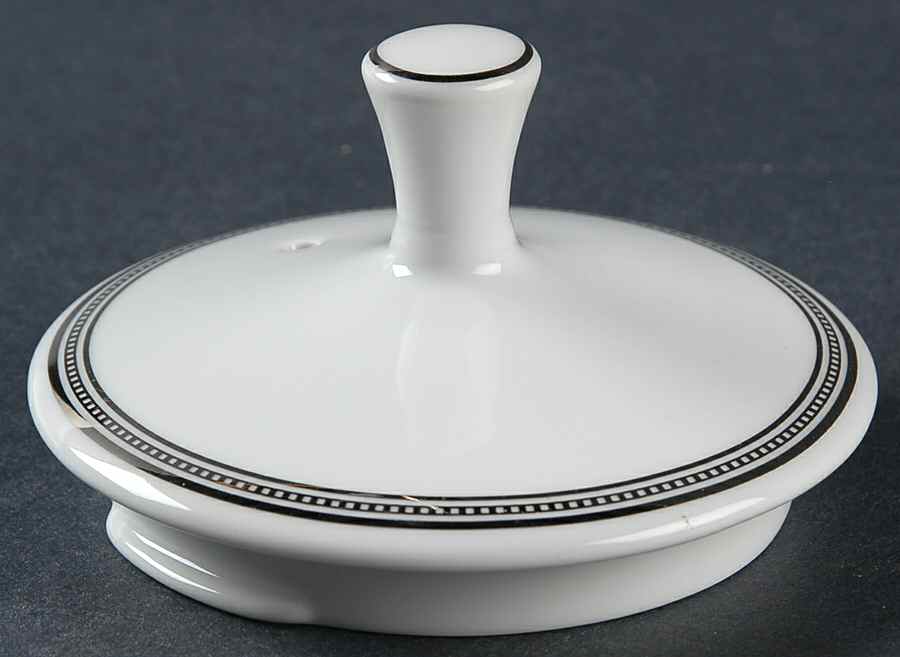 Silk Ribbon Slate Lid for Coffee Pot by Ralph Lauren China-1
