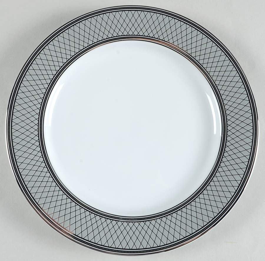 Silk Ribbon Slate Accent Luncheon Plate by Ralph Lauren China-1