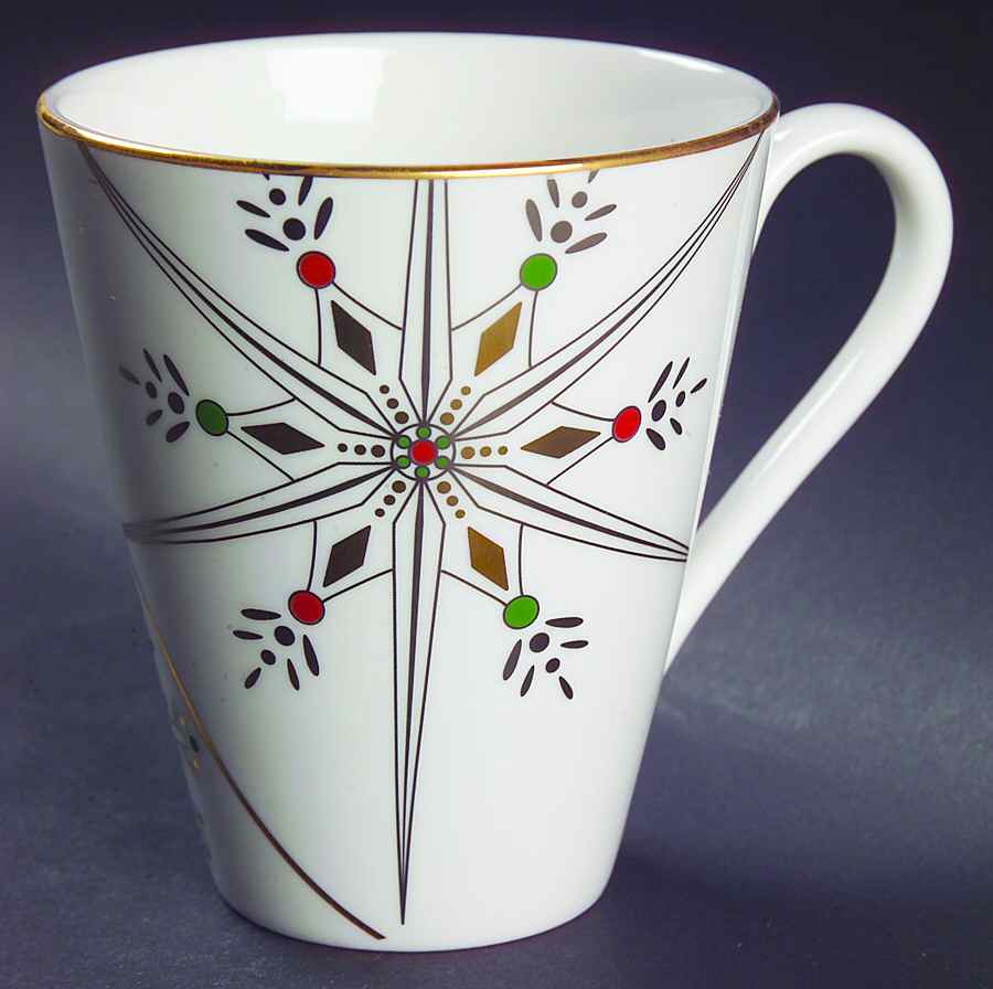 Merry and Bright Snowflake Mug by Lenox-1