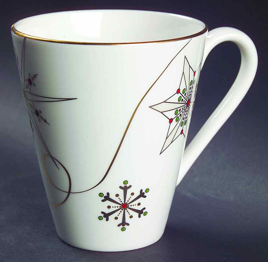 Merry and Bright Snowflake Mug by Lenox-1