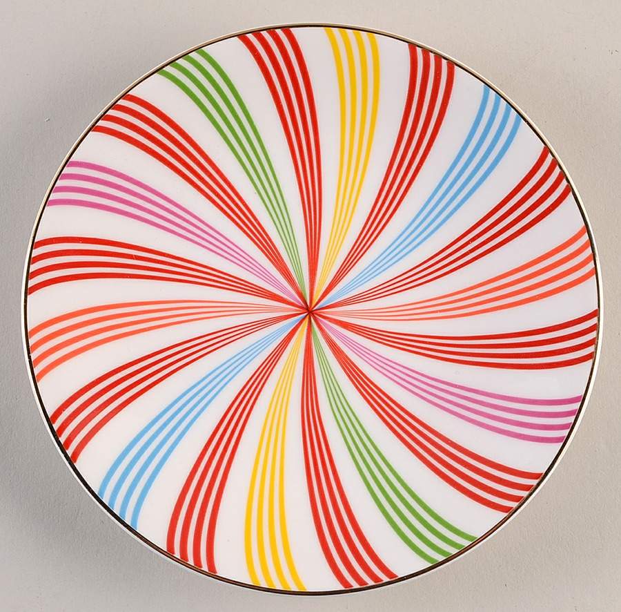 Peppermint Twist Canape Plate by Lenox-1