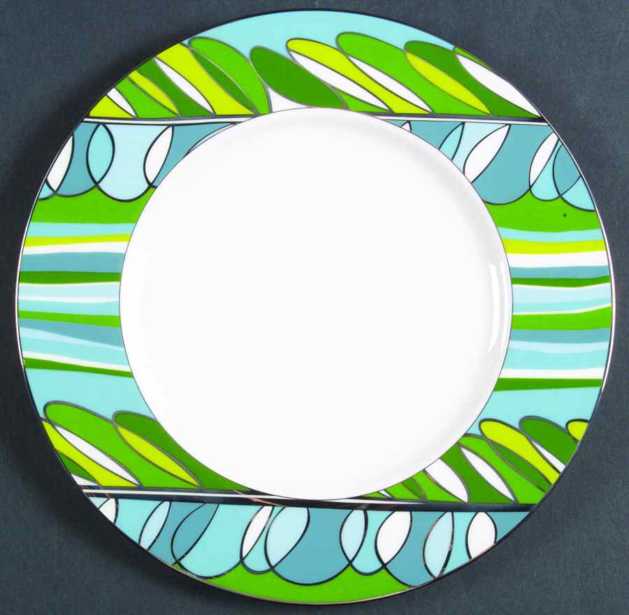 Oleander Avenue Accent Luncheon Plate by Lenox-1