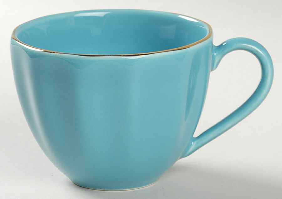 Gwinnett Lane Turquoise Flat Cup by Lenox-1