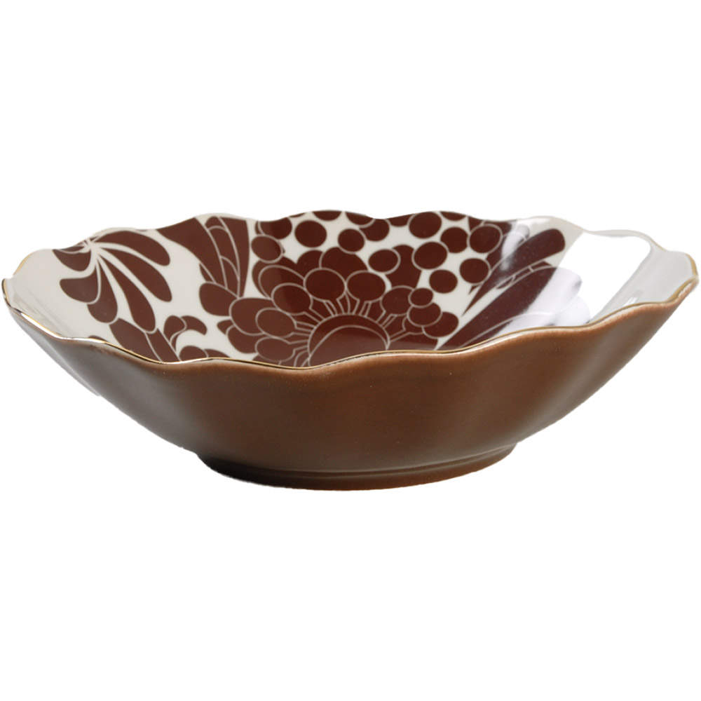 Gwinnett Lane Chocolate 8" Individual Pasta Bowl by Lenox-1