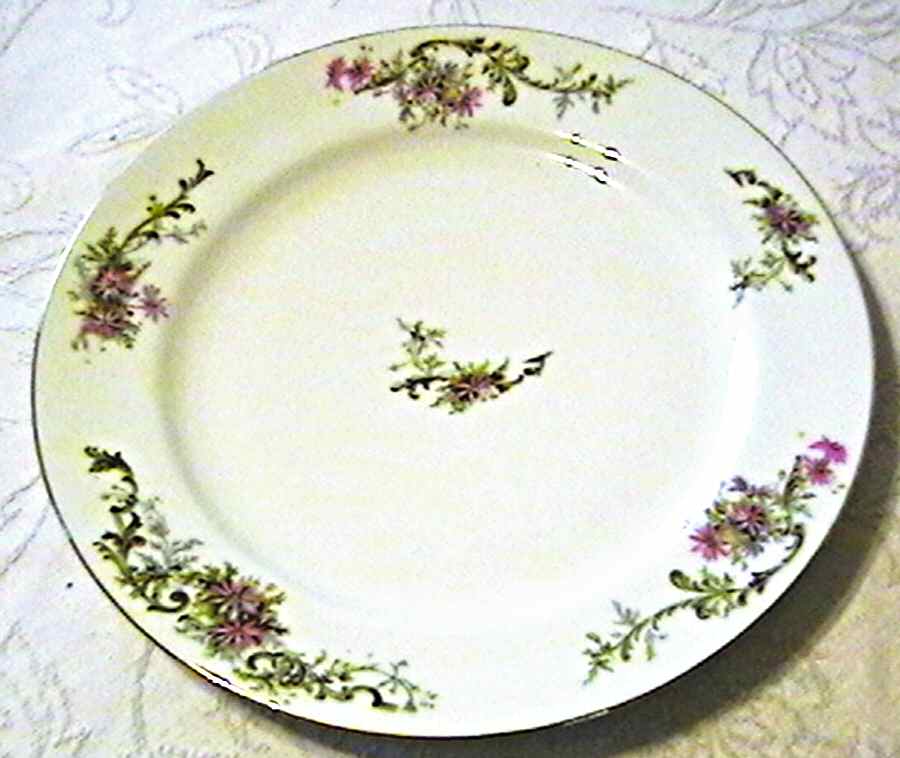 LIM299 Dinner Plate by Limoges-French-1