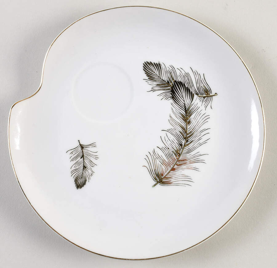 LEF56 Snack Plate by Lefton-1