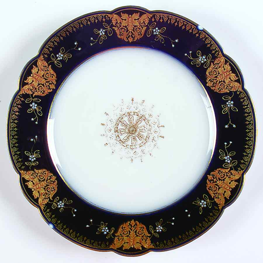 LIM301 Salad Plate by Limoges-French-1