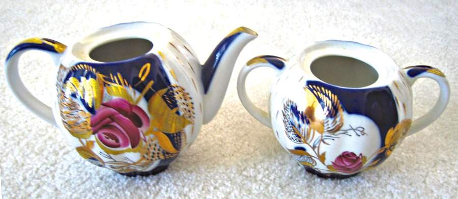 Summer Rain Sugar Bowl No Lid by Lomonosov-1