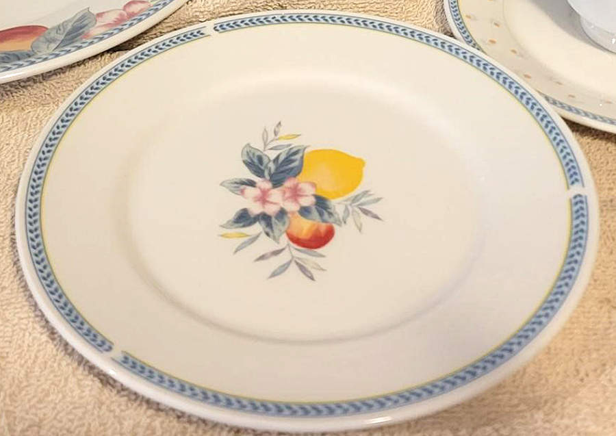 Citrus Marmalade Salad Plate by Lynn's China-1