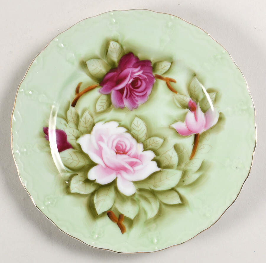 LEF59 Salad Plate by Lefton-1