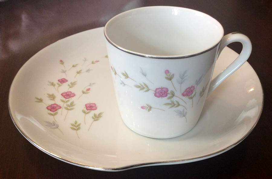 LEF60 Snack Plate & Cup Set by Lefton-1