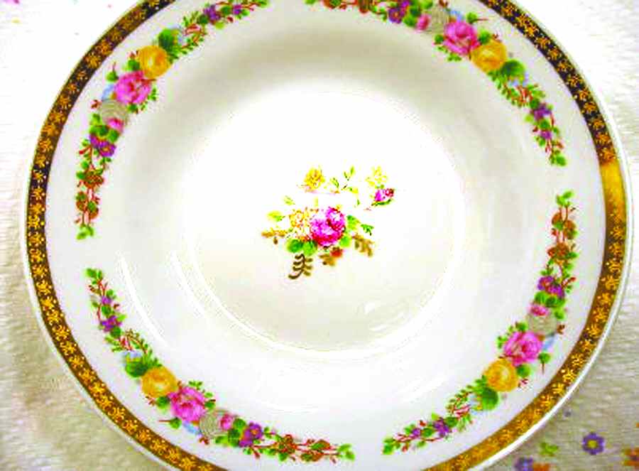 CX111 Salad Plate by China (Made in China)-1