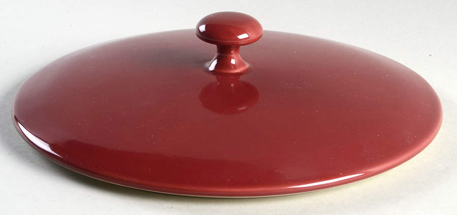 Woven Traditions Paprika Lid for China Beverage Server by Longaberger-1