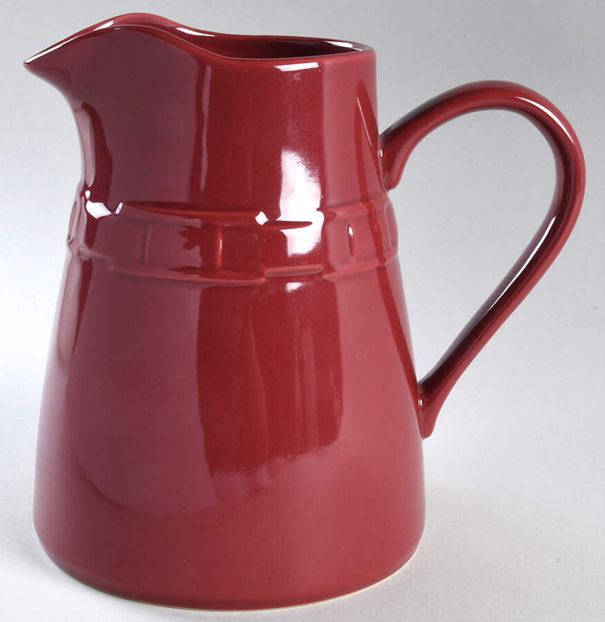 Woven Traditions Paprika 110 Oz Pitcher by Longaberger-1