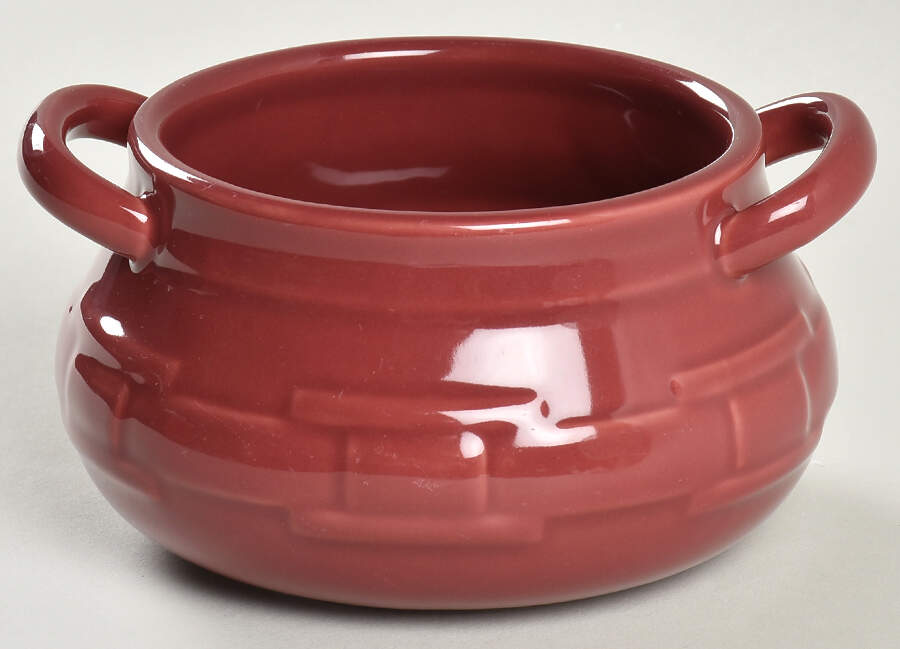 Woven Traditions Paprika Open Individual Tureen by Longaberger-1