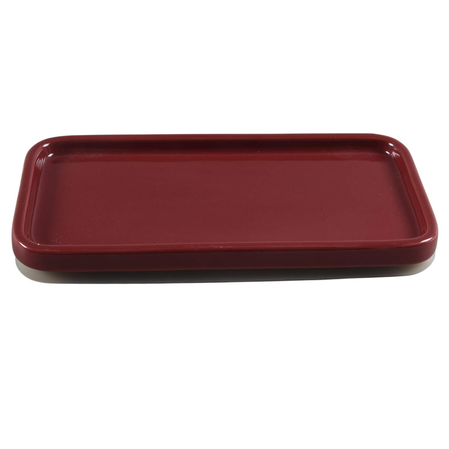 Woven Traditions Paprika Lid for 8" Rectangular Baker by Longaberger-1