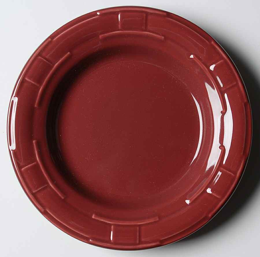 Woven Traditions Paprika Bread & Butter Plate by Longaberger-1