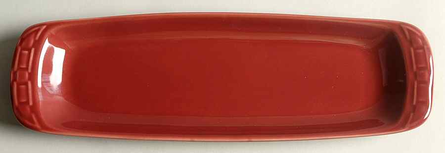 Woven Traditions Paprika Olive Dish by Longaberger-1