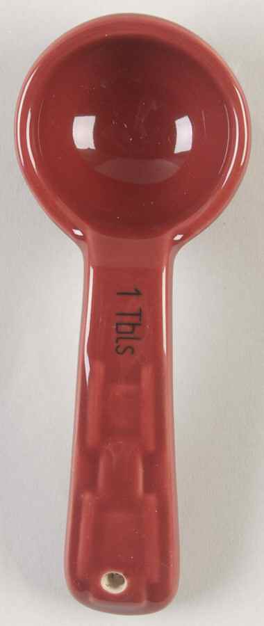 Woven Traditions Paprika 1 Tablespoon Ceramic Measuring Spoon by Longaberger-1