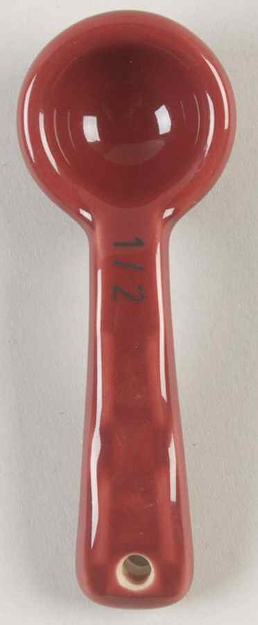 Woven Traditions Paprika 1/2 Teaspoon Ceramic Measuring Spoon by Longaberger-1