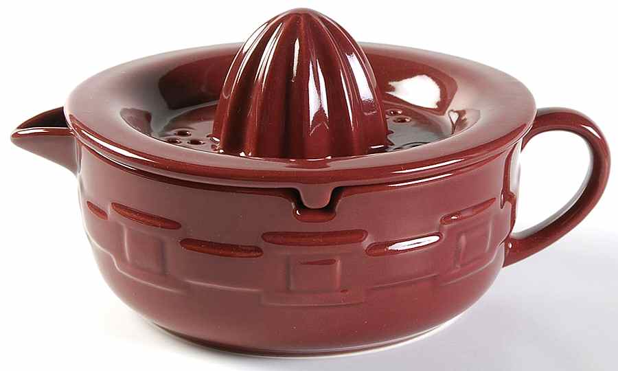 Woven Traditions Paprika 2 Pc Juicer by Longaberger-1