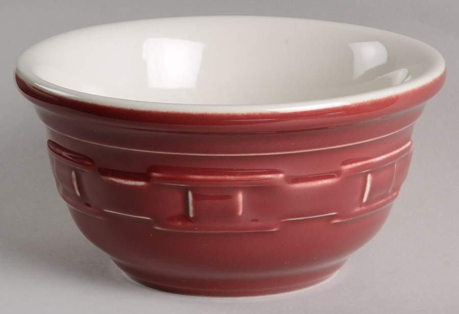 Woven Traditions Paprika 6" Mixing Bowl by Longaberger-1