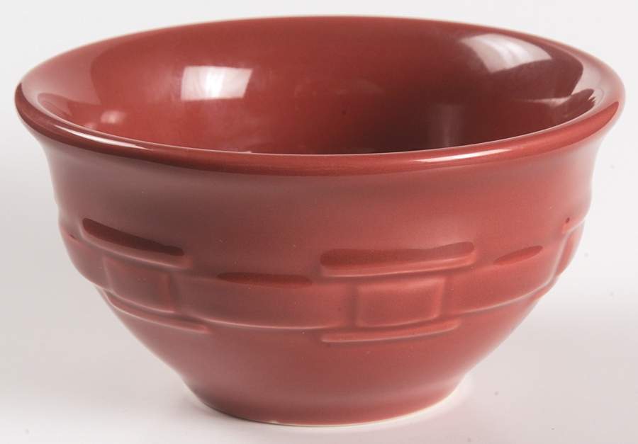 Woven Traditions Paprika Custard Cup/Dip by Longaberger-1