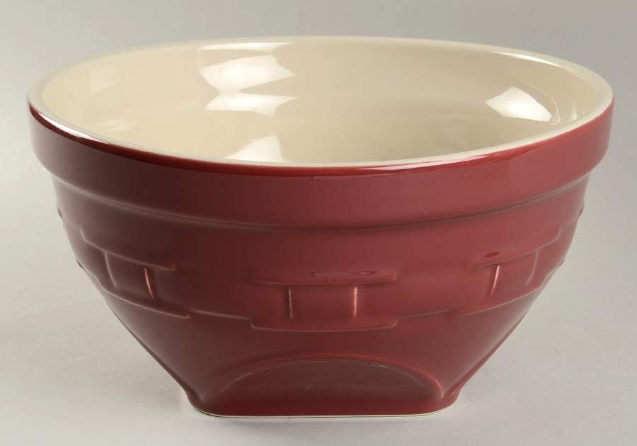 Woven Traditions Paprika 10" Mixing Bowl by Longaberger-1