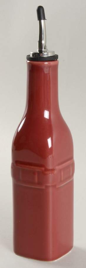 Woven Traditions Paprika Oil Jar & Drizzle Spout by Longaberger-1