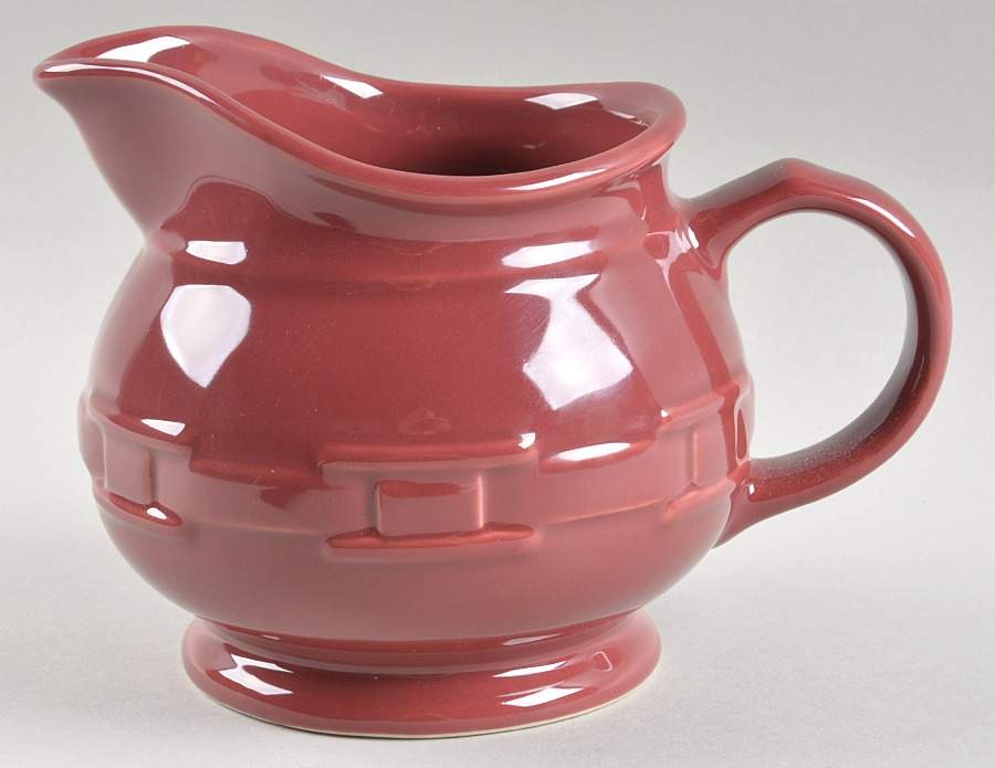 Woven Traditions Paprika Gravy/Sauce Pitcher by Longaberger-1