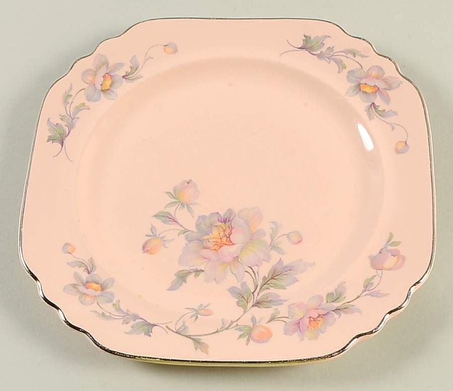 Silver Moon (Royal Beige Ware) Salad Plate by Limoges-American-1