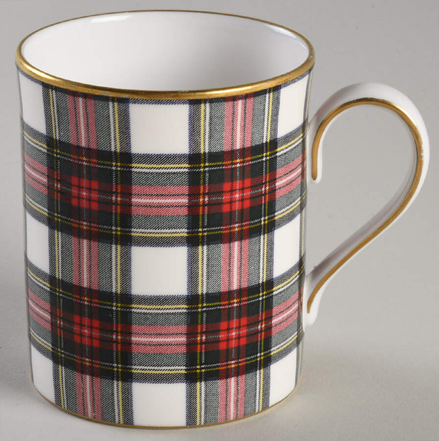 Tartan Red Mug by Ralph Lauren China-1