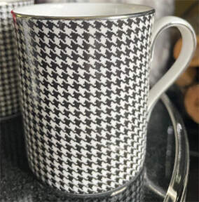 Houndstooth Mug by Ralph Lauren China-1