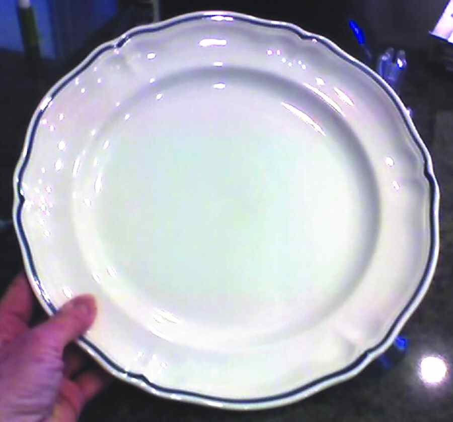 LON16 12" Chop Plate (Round Platter) by Longchamp-1