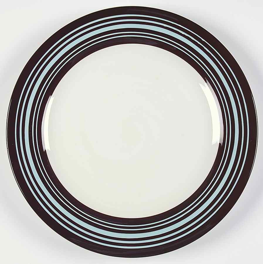 Casual Blues Dinner Plate by Laurie Gates-1