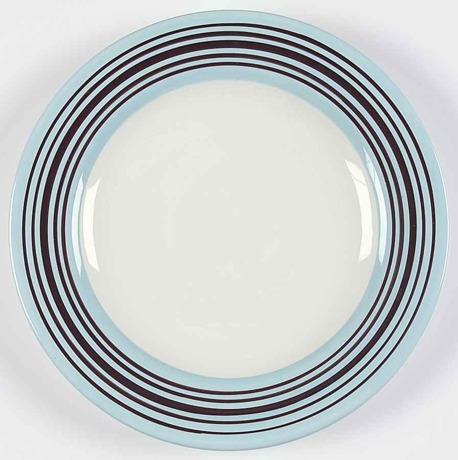 Casual Blues Salad Plate by Laurie Gates-1