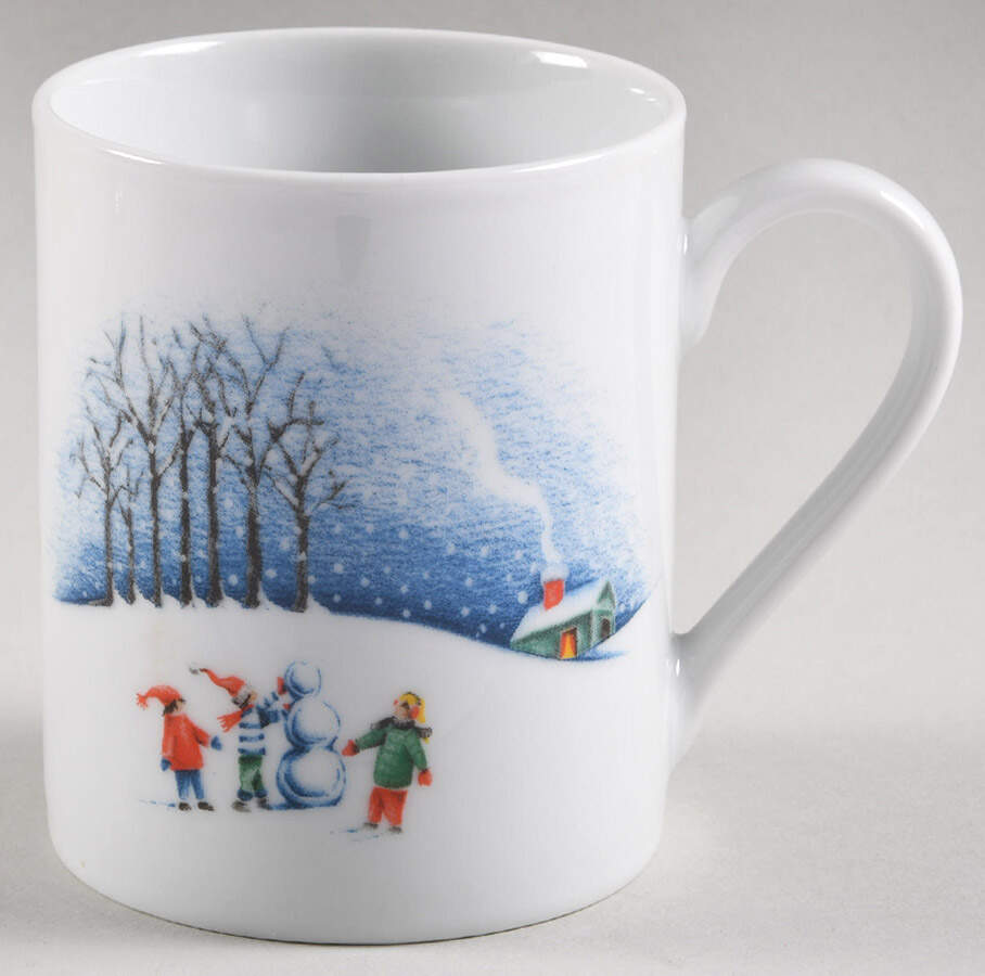 Christmas Village Mug by Livingquarters-1