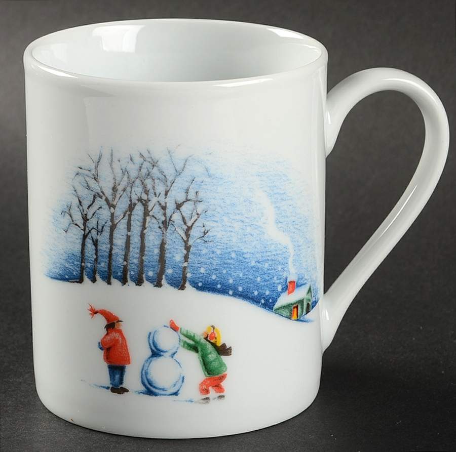 Christmas Village Mug by Livingquarters-1