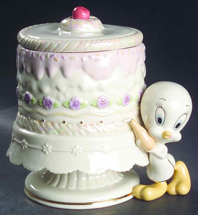 Tweety Treat Jar & Lid by Lenox-1