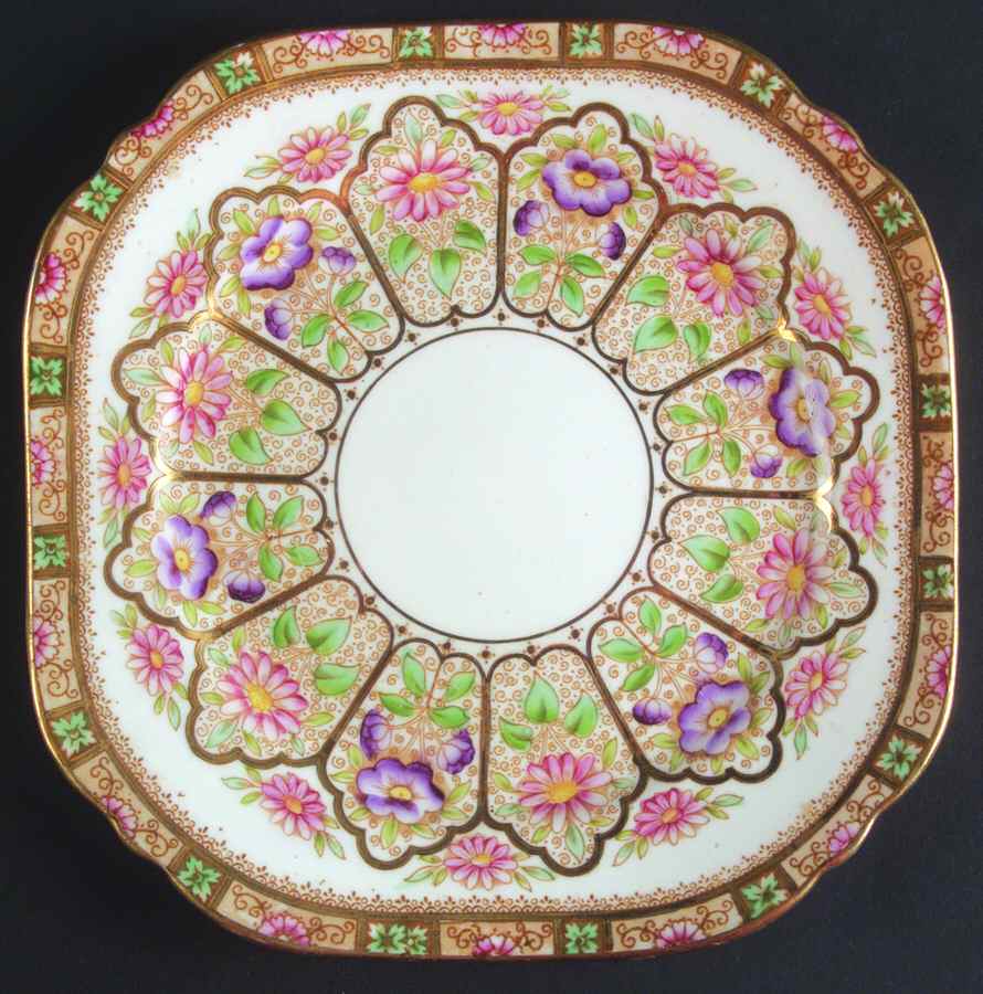 H830 Square Cake Plate by William Lowe-1