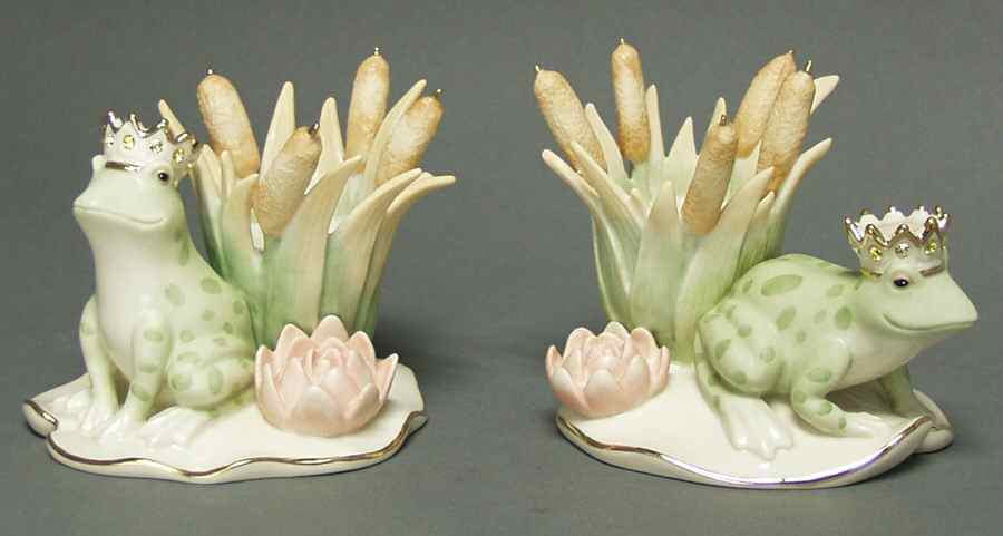 Frog Prince Collection Figural Candlestick - Set of 2 by Lenox-1