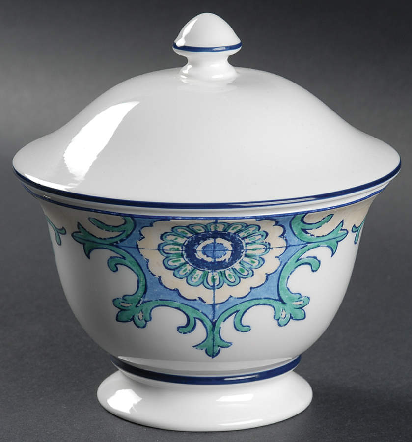 Mediterra Collection Sugar Bowl & Lid by Lenox-1