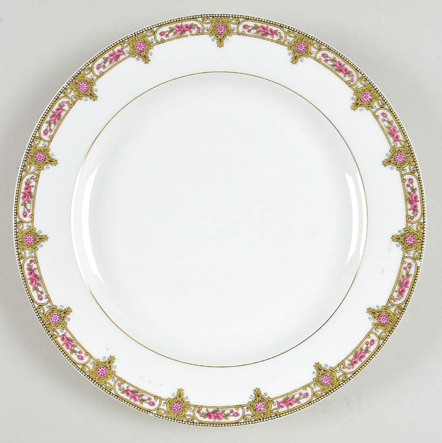 LIM317 Luncheon Plate by Limoges-French-1