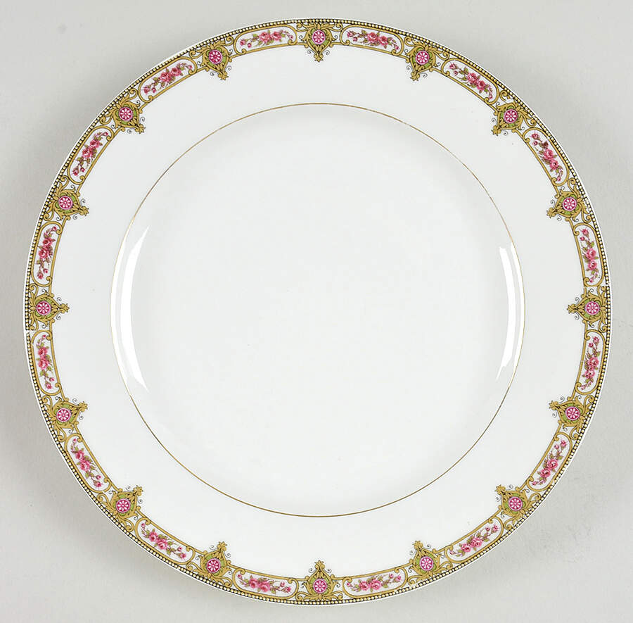 LIM317 Dinner Plate by Limoges-French-1