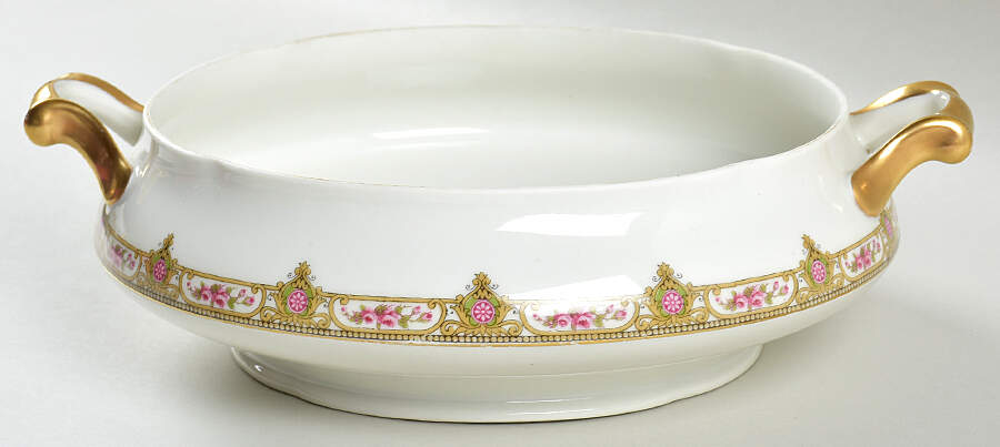 LIM317 Round Vegetable No Lid by Limoges-French-1