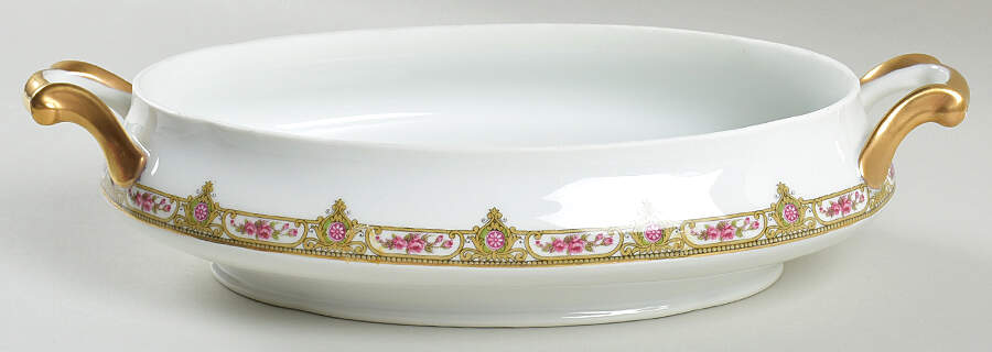LIM317 Oval Vegetable No Lid by Limoges-French-1