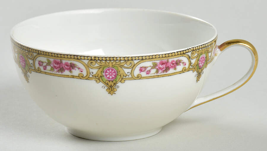 LIM317 Flat Cup by Limoges-French-1