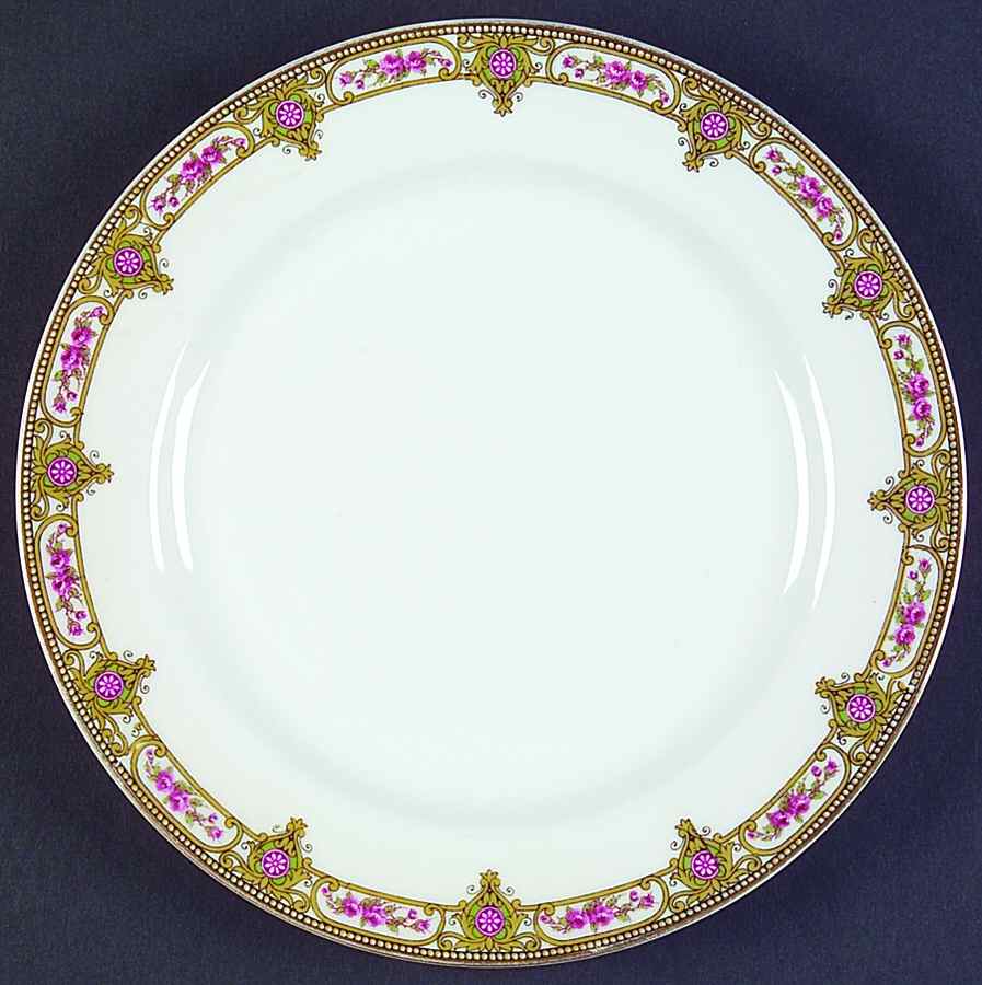 LIM317 Salad Plate by Limoges-French-1