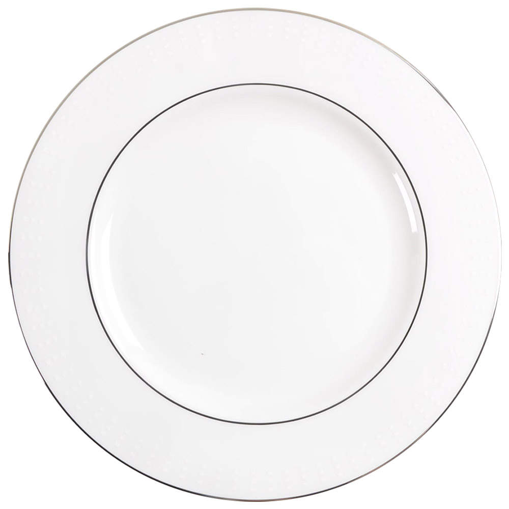 Herald Square White Salad Plate by Lenox-1