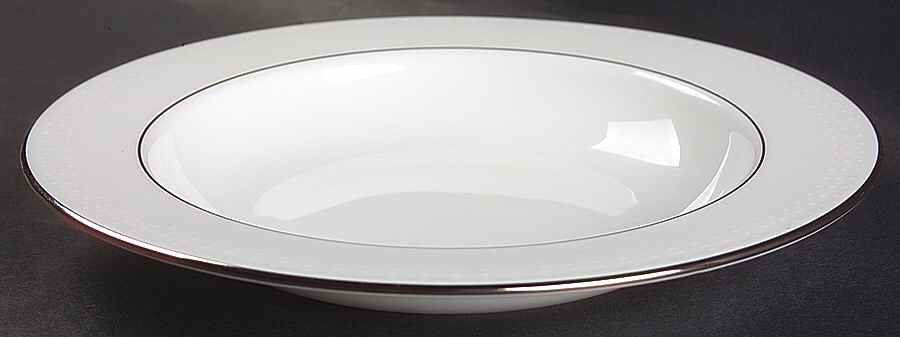 Herald Square White 9" Soup/Pasta Bowl by Lenox-1